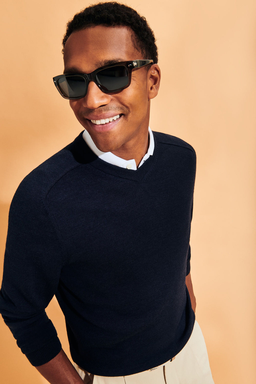 Deeps * The Merino V-neck