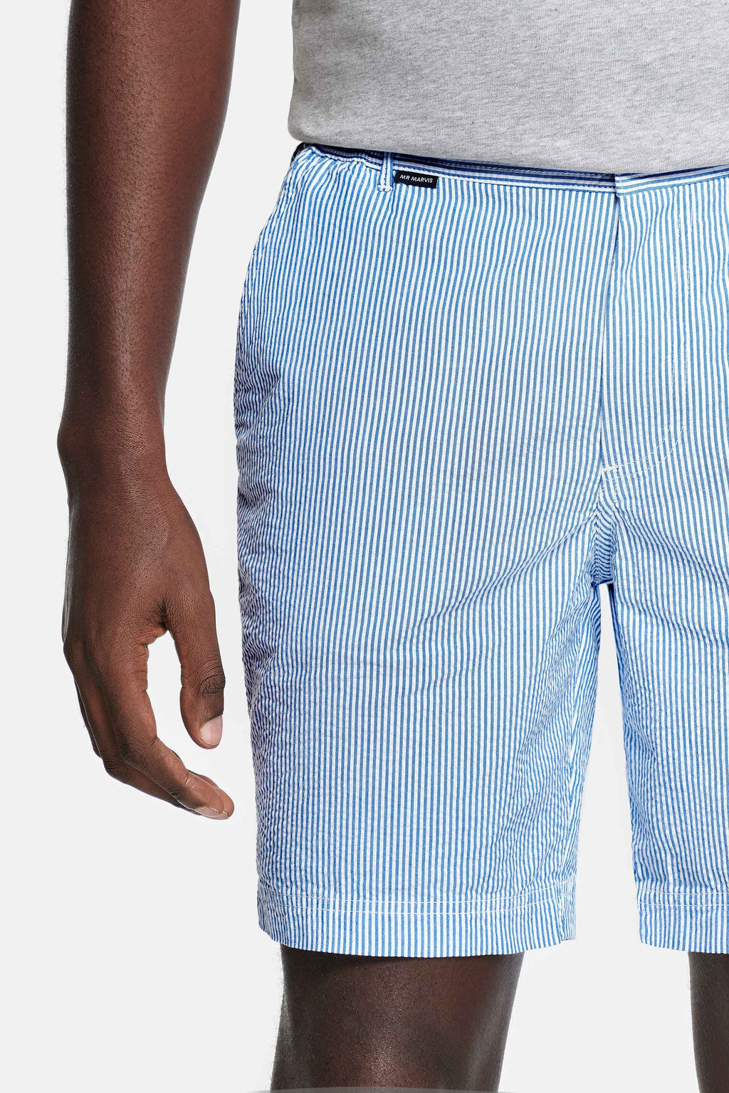 Nautics * The Short Seersuckers – Wider Stripes