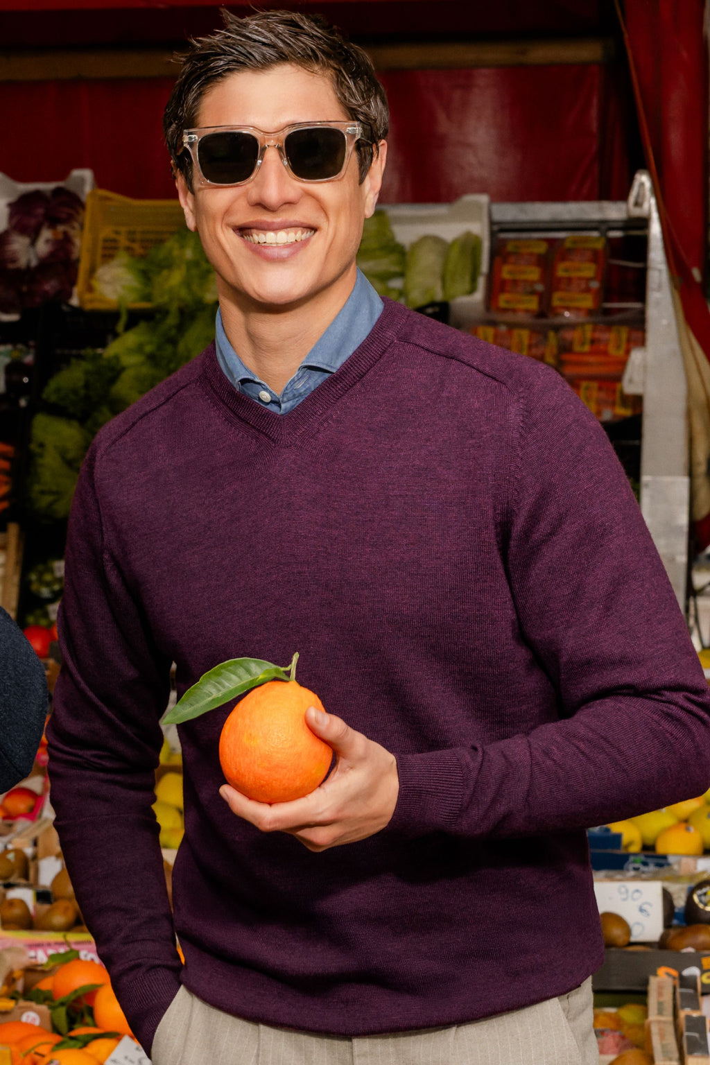 Reserves * The Merino V-neck