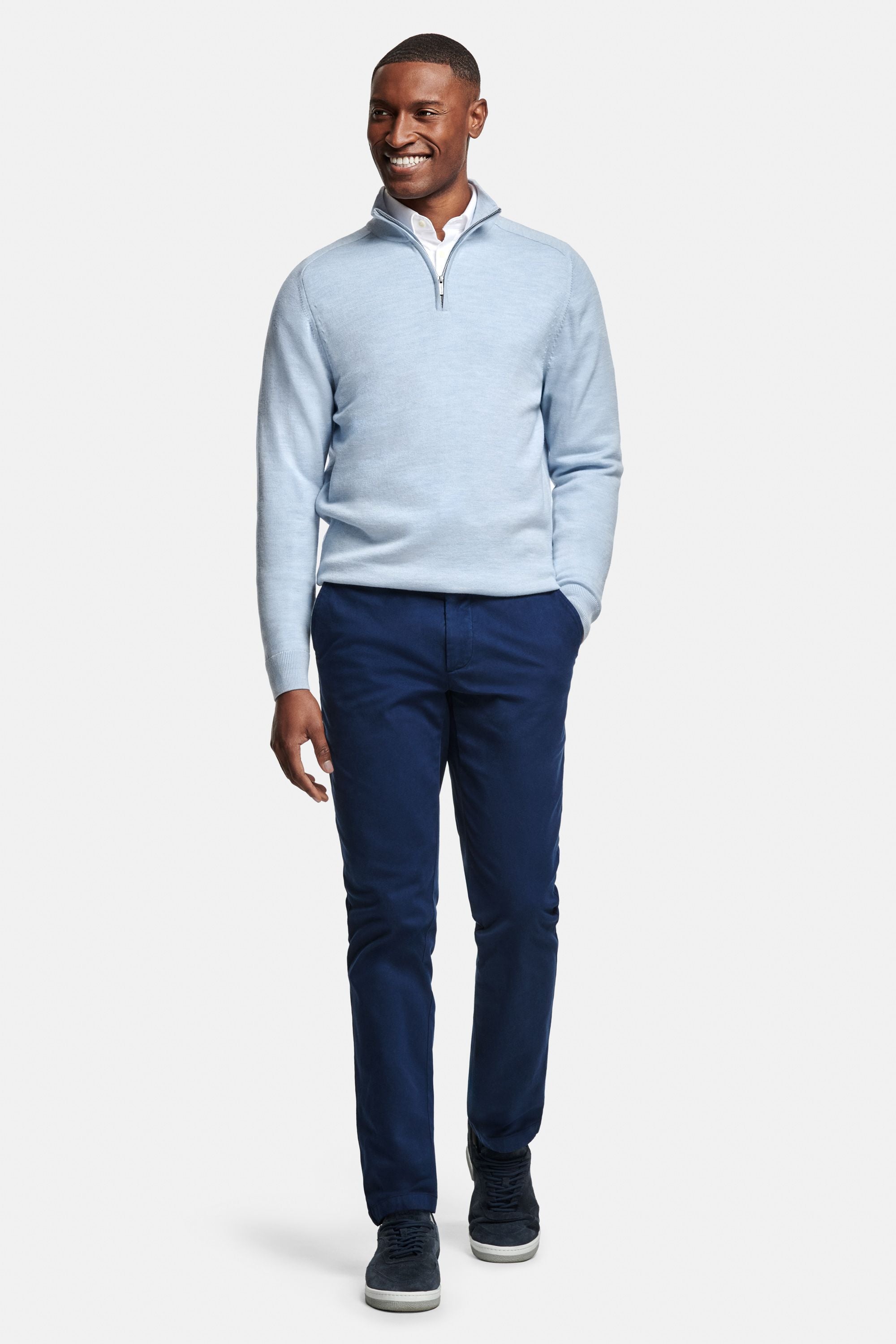 Avenues * The Merino Zip Pullover