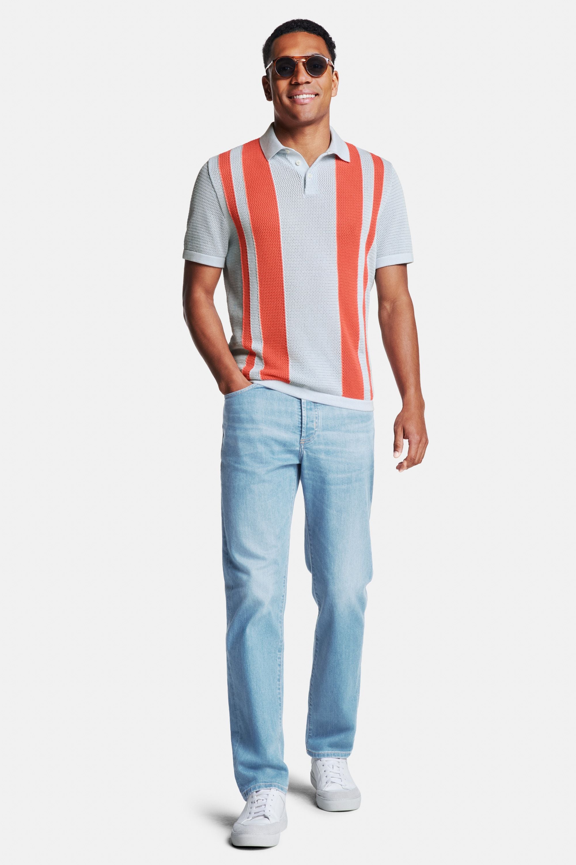 Sangrias * The Airy Knit Polo