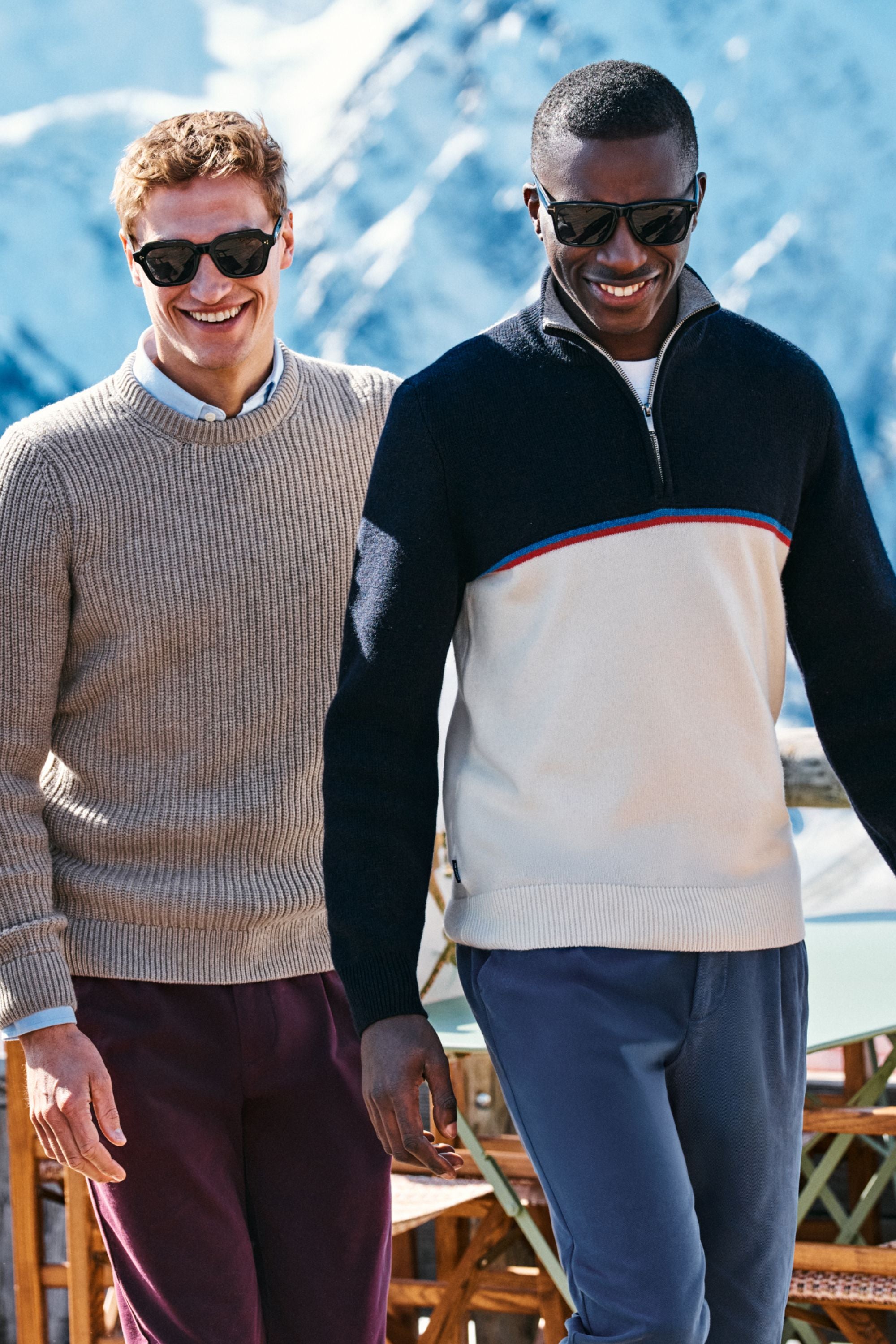Down Hills * The Retro Zip Pullover