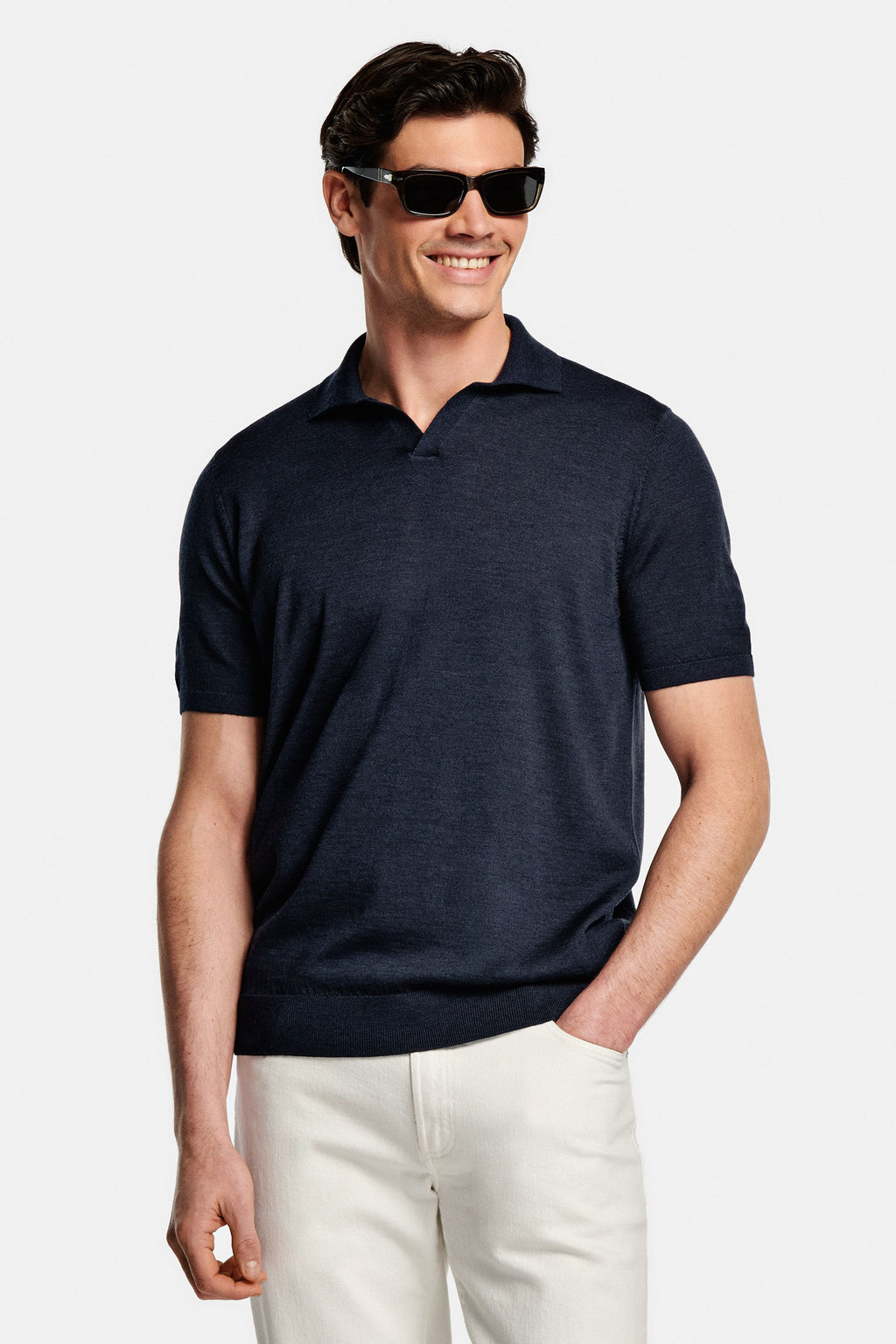 Deeps * The Buttonless Polo