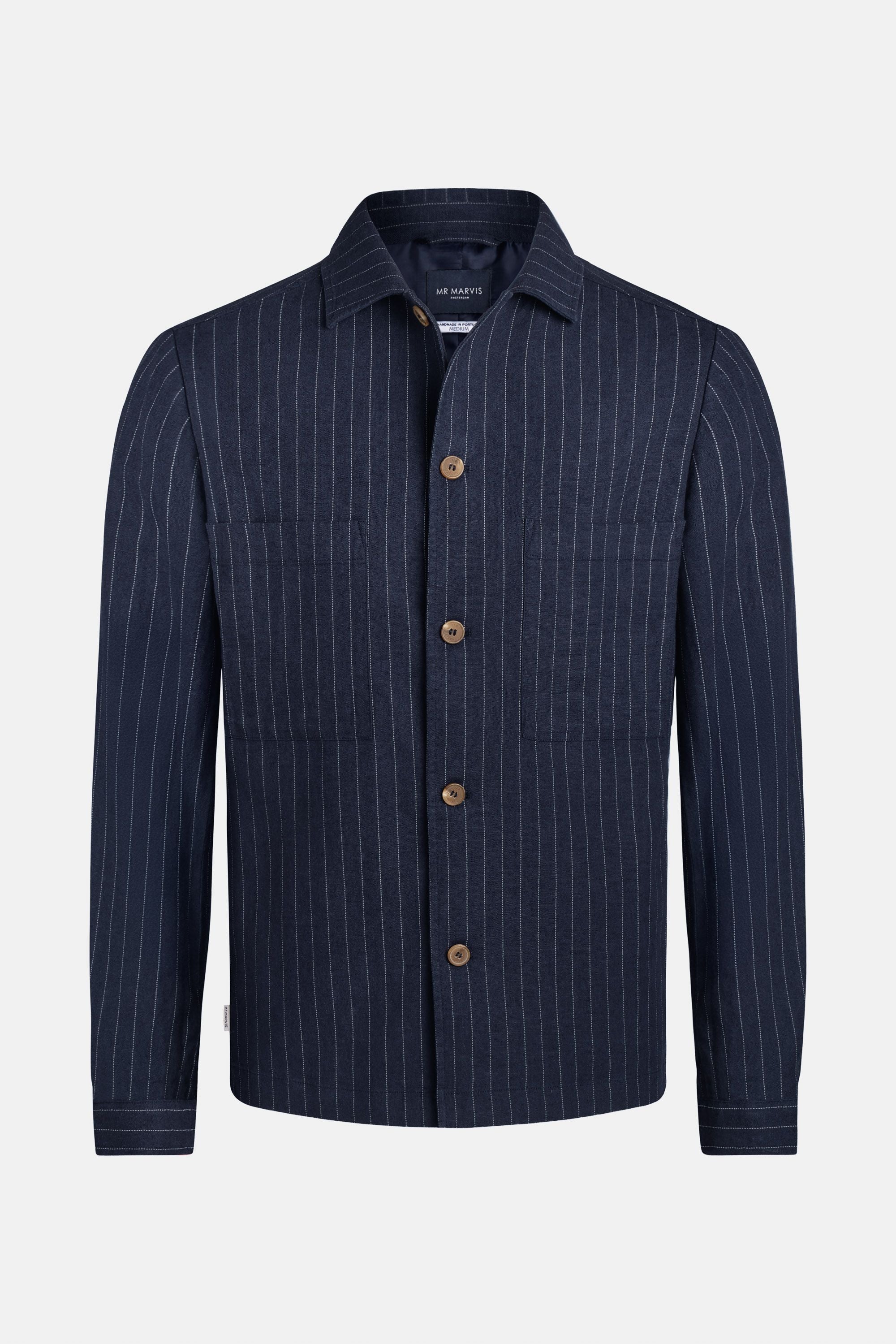 Cosmics Pinstripe * The Linen Shacket