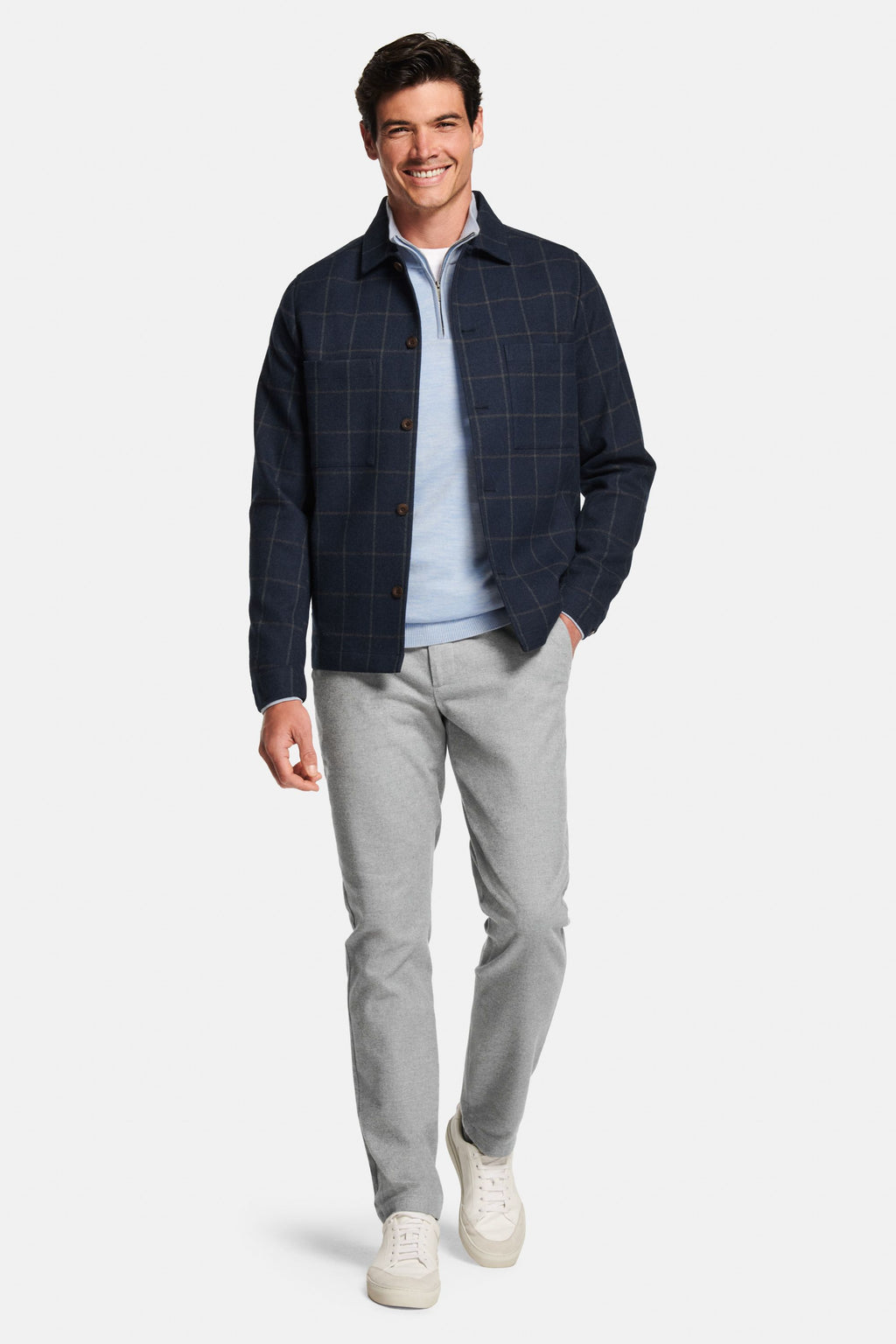 Avenues * The Merino Zip Pullover