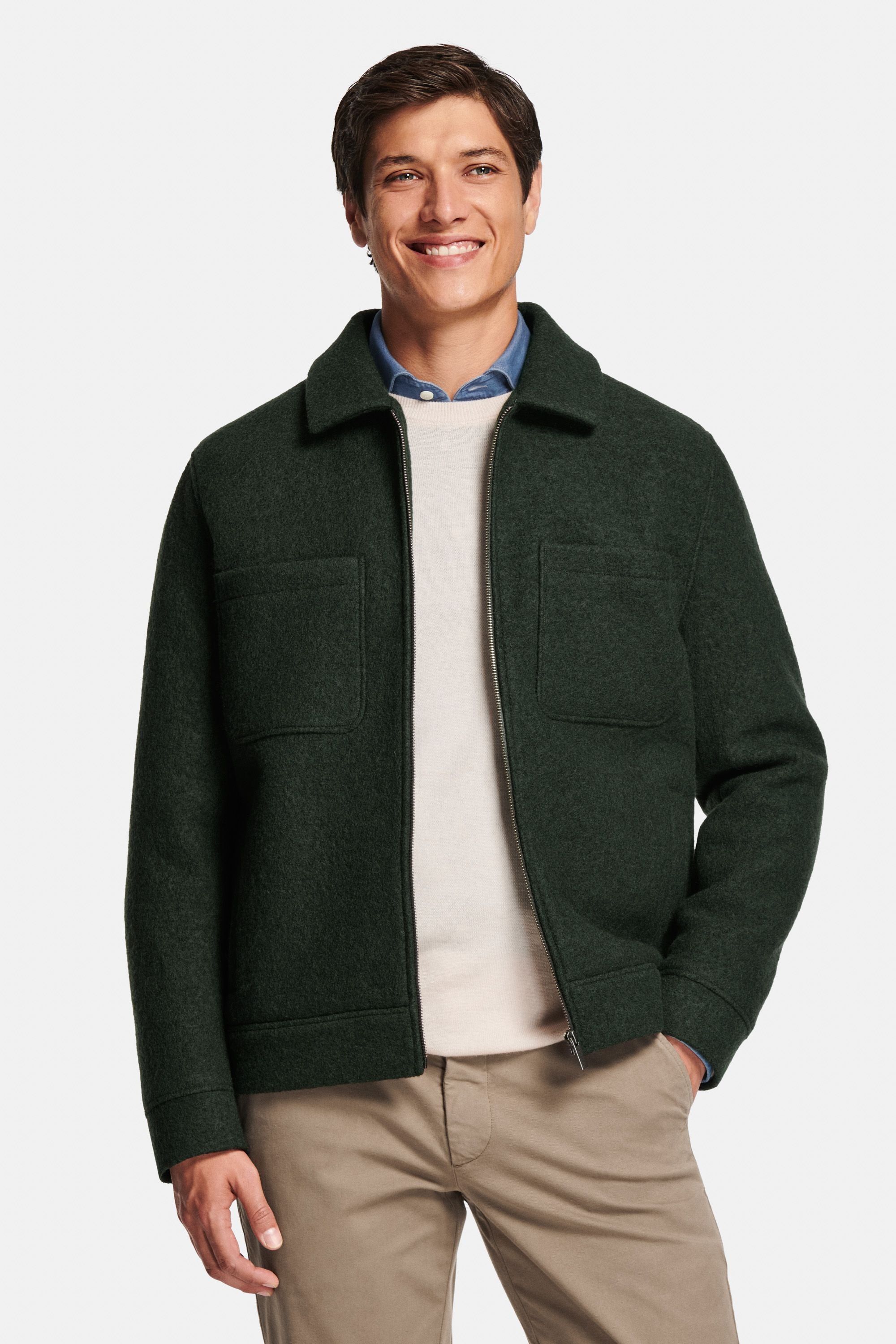 Lakes * The Wool Zip Shacket