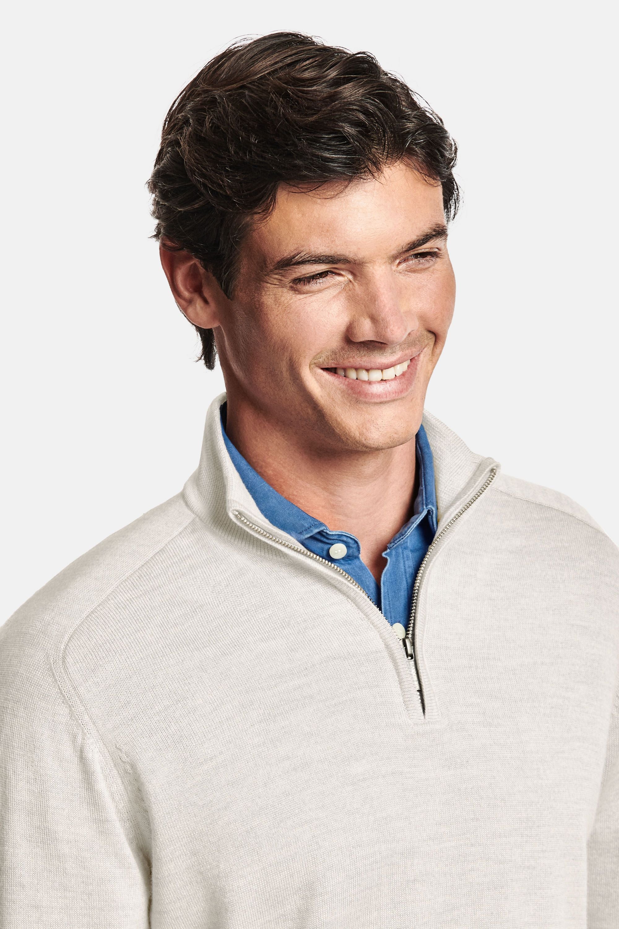 Coconuts * The Merino Zip Pullover