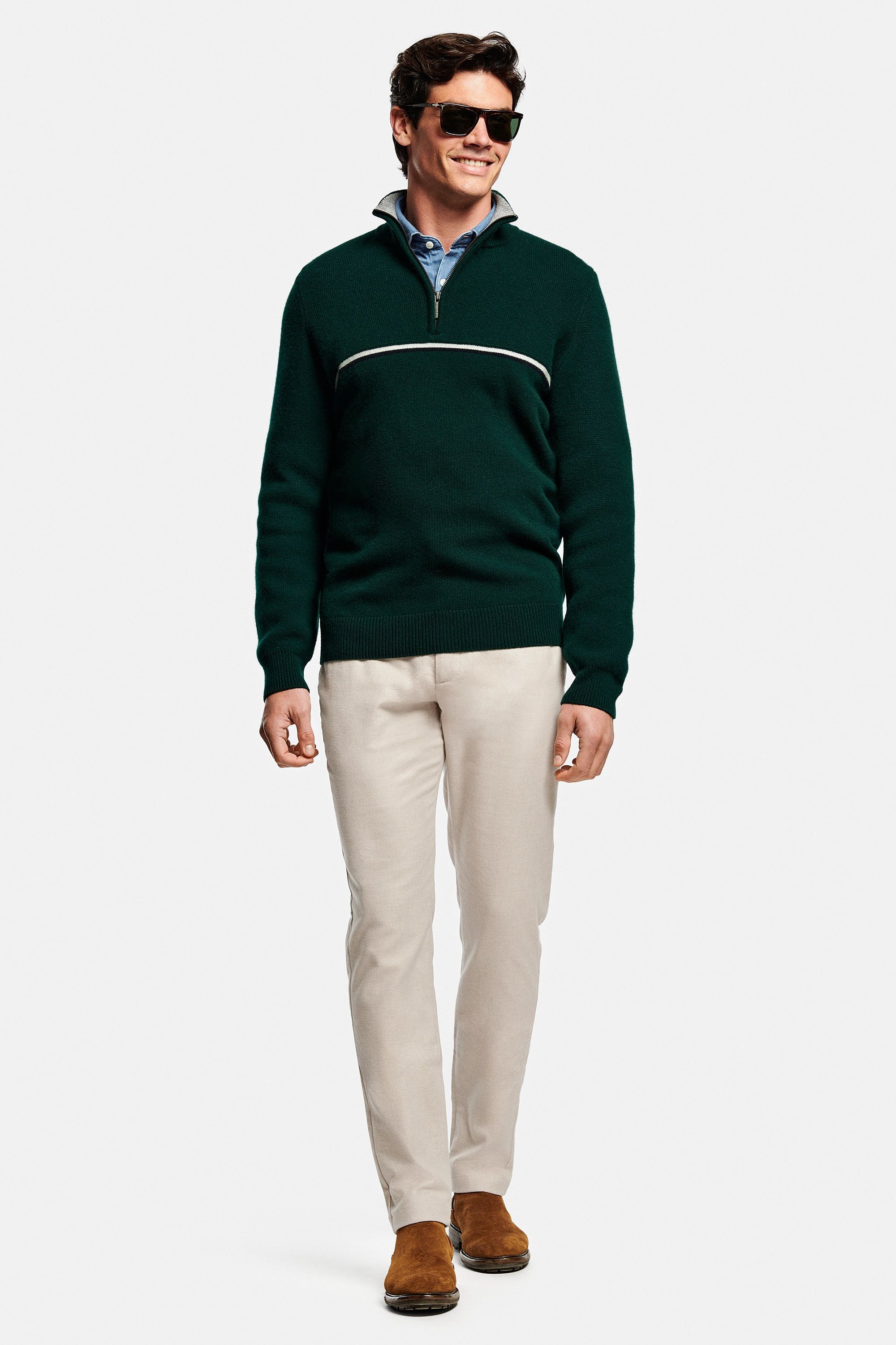 Tree-Lines * The Retro Zip Pullover
