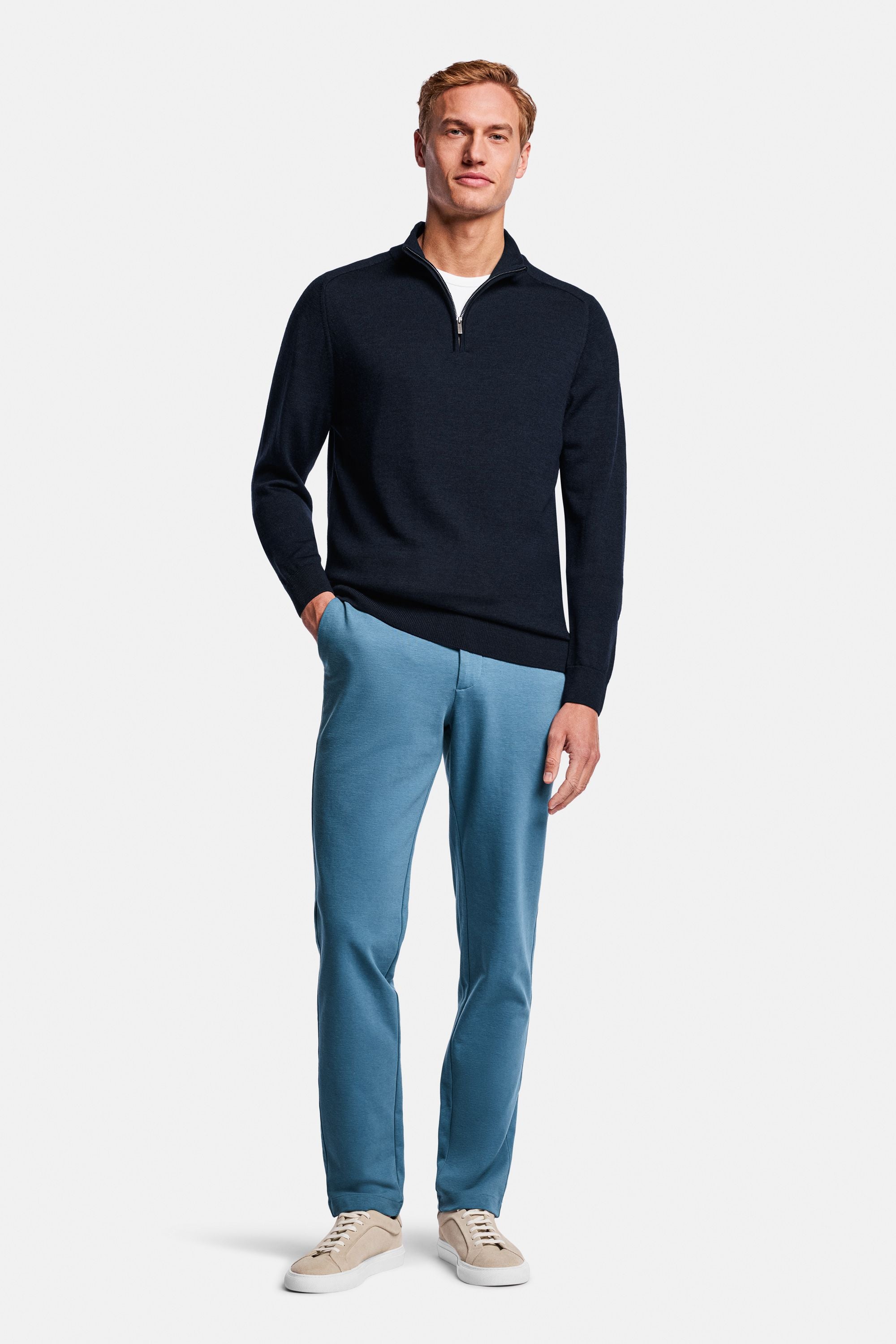 Deeps * The Merino Zip Pullover