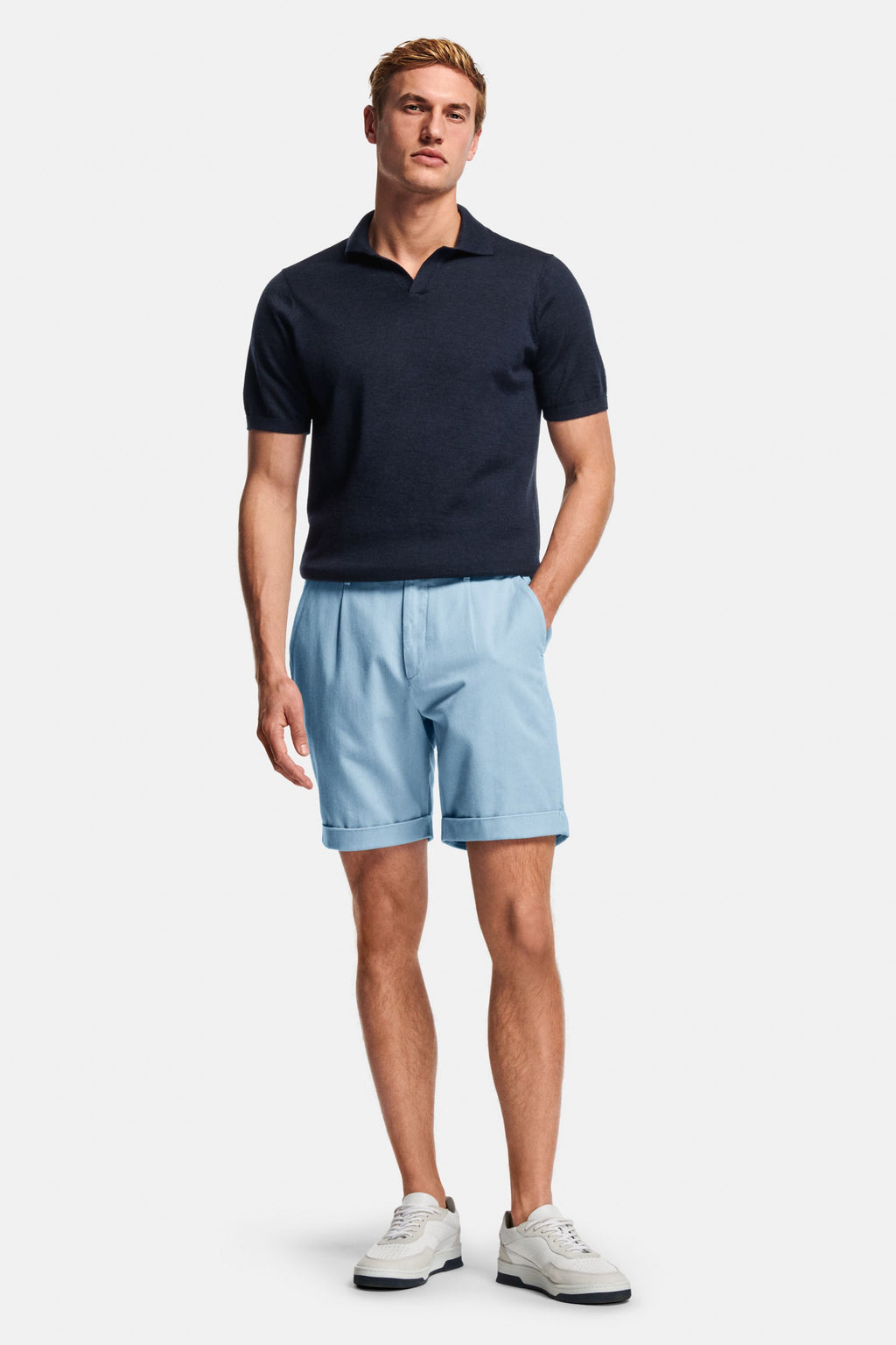 Deeps * The Buttonless Polo