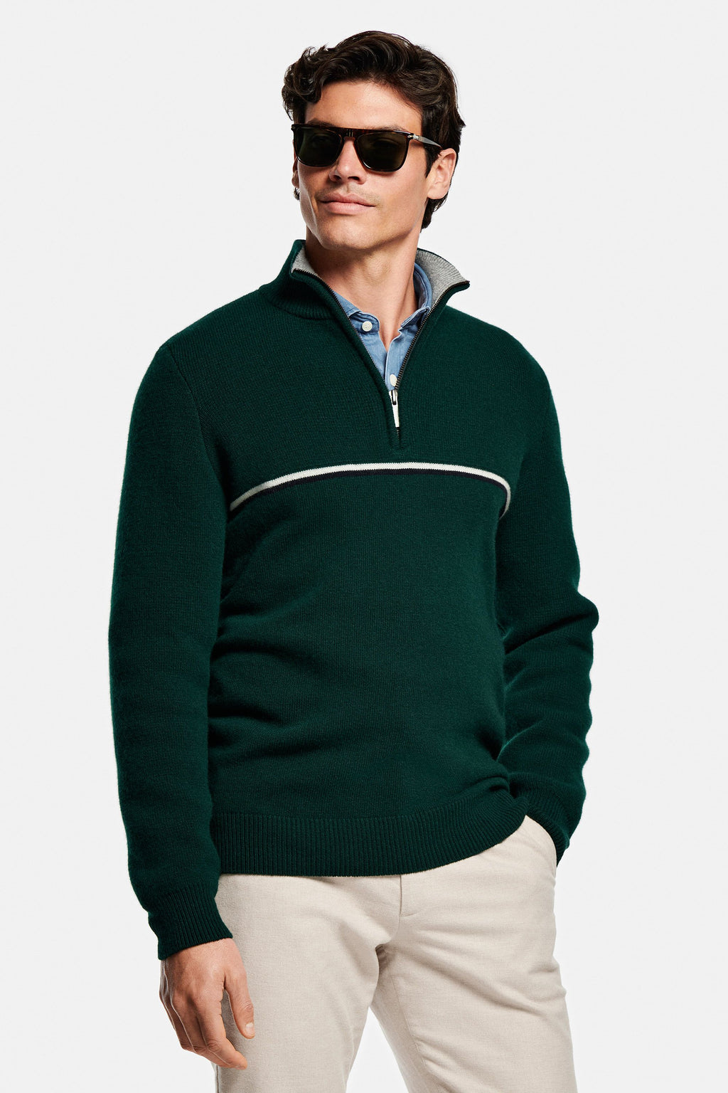 Tree-Lines * The Retro Zip Pullover