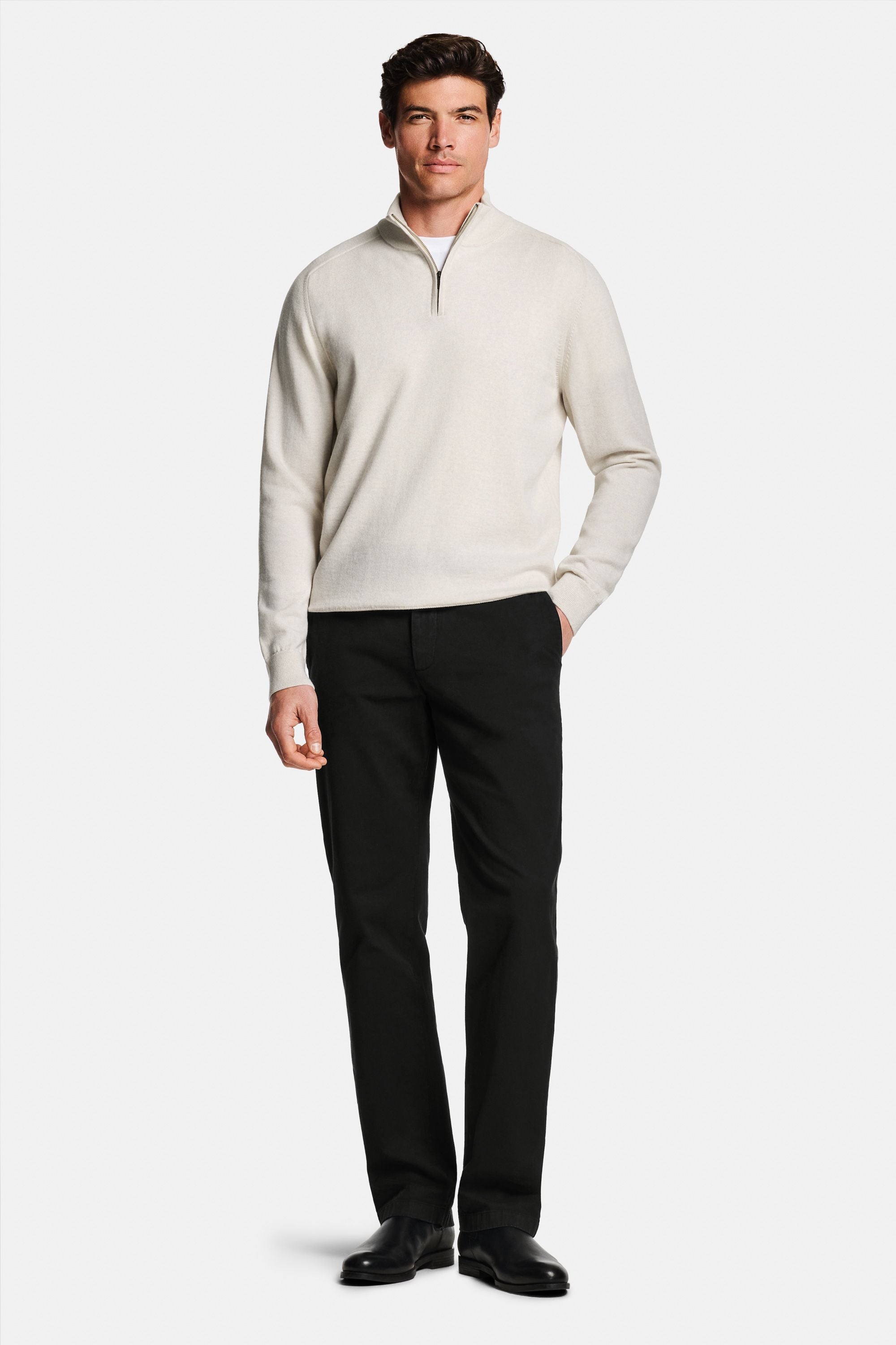 Coconuts * The Merino Zip Pullover
